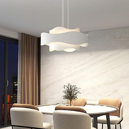 Lampe suspendue mignonne en nuage dotée d'une commande murale et éclairage variable - 2