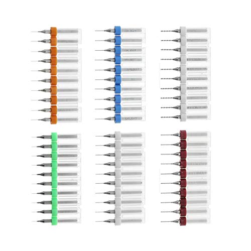 Set de 10 micro forets haut de gamme 2.10-3.00 mm en boîte de protection