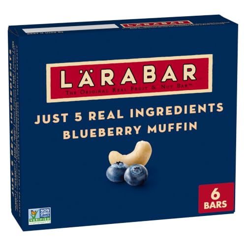 Larabar Blueberry Muffin, Fruit & Nut Bars, 6 ct, 9.6 oz - image 1