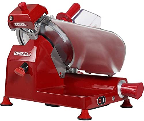 Berkel Aufschnittmaschine - Pro Line VS 25 rot Schneidemaschine – Profi Allesschneider auch für Gastro + Schneidebrett… – Bild 3