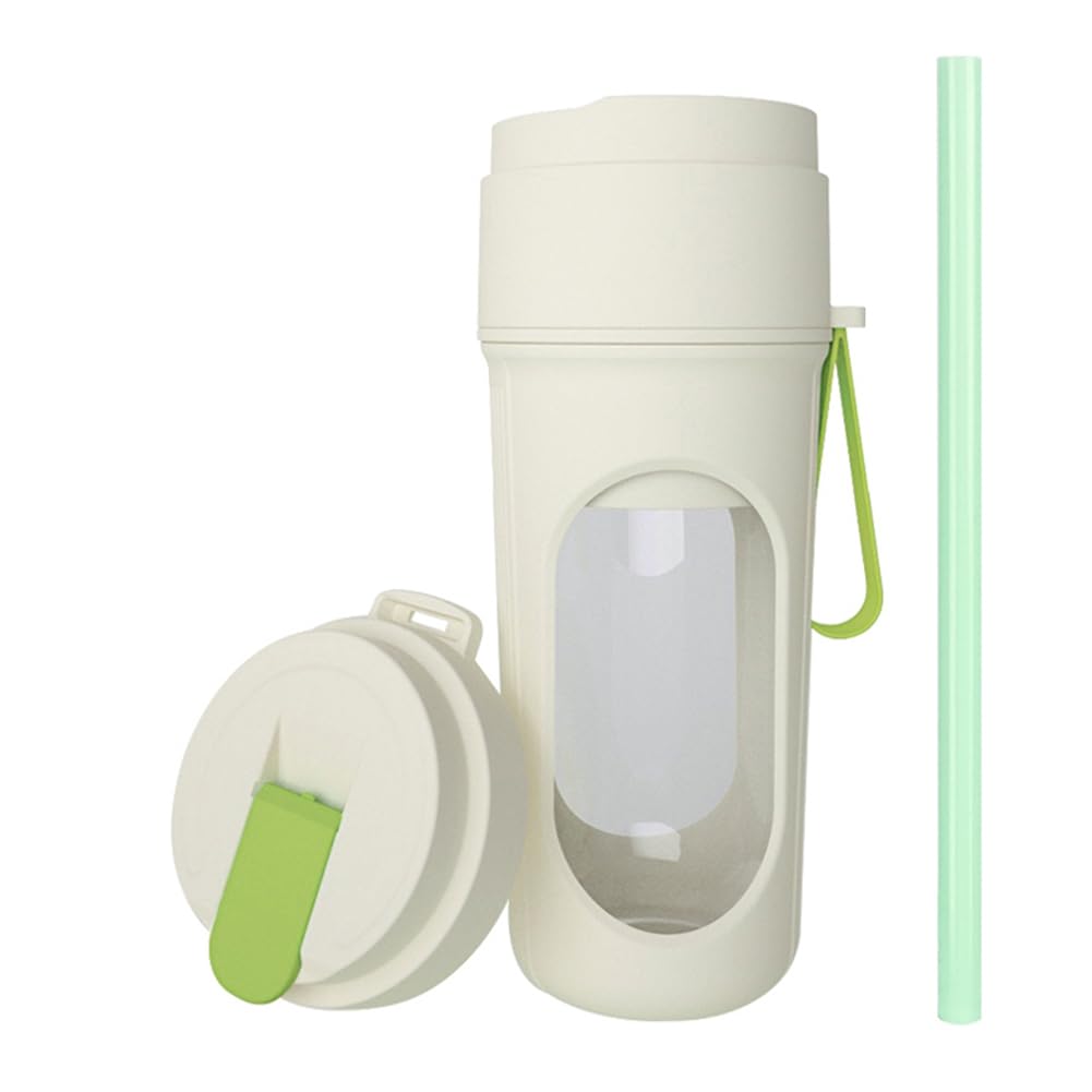 CTRLZS Squeezer Juice Maker Electric Portable Blender 12 Blades 350ML USB Rechargeable Juicer Fruit Mixer Smoothie Cup Green