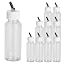 10x 80cc Plastic Dual Action Airbrush Bottles