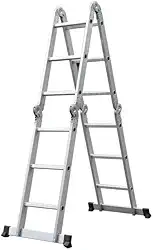 Escada Articulada Vix 12 Degraus Alumínio