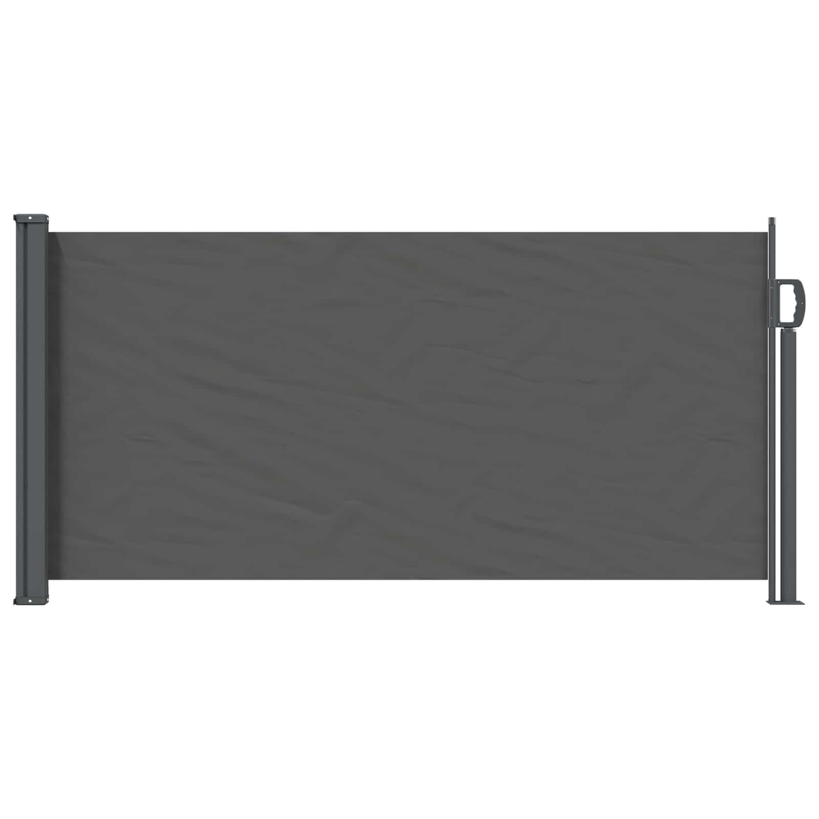 vidaXL Retractable Side Awning 300 x 100 cm Polyester Rectangular
