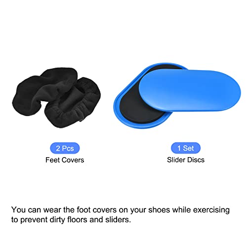 Discos core sliders de doble cara con fundas ovaladas para proteger tu suelo 3
