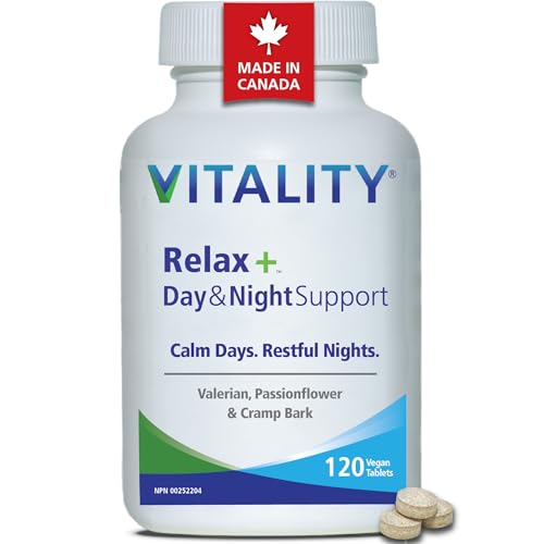 VITALITY Relax aide sommeil herbal naturel, 120 comprimés vegan