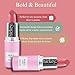 Hickey Lipstick Skinny Dip & Haute Mess Organic Lipstick Refills - Long Lasting Lipstick for Women - Moisturizing Shades, Lip Colors for Women, Gluten-Free & Vegan with Highly Pigmented