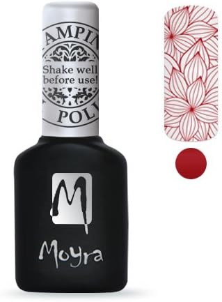 MOYRA"Gel Stamping Polish"Unique Gel Stamping for Nails (SGP 06 RED) 10ML