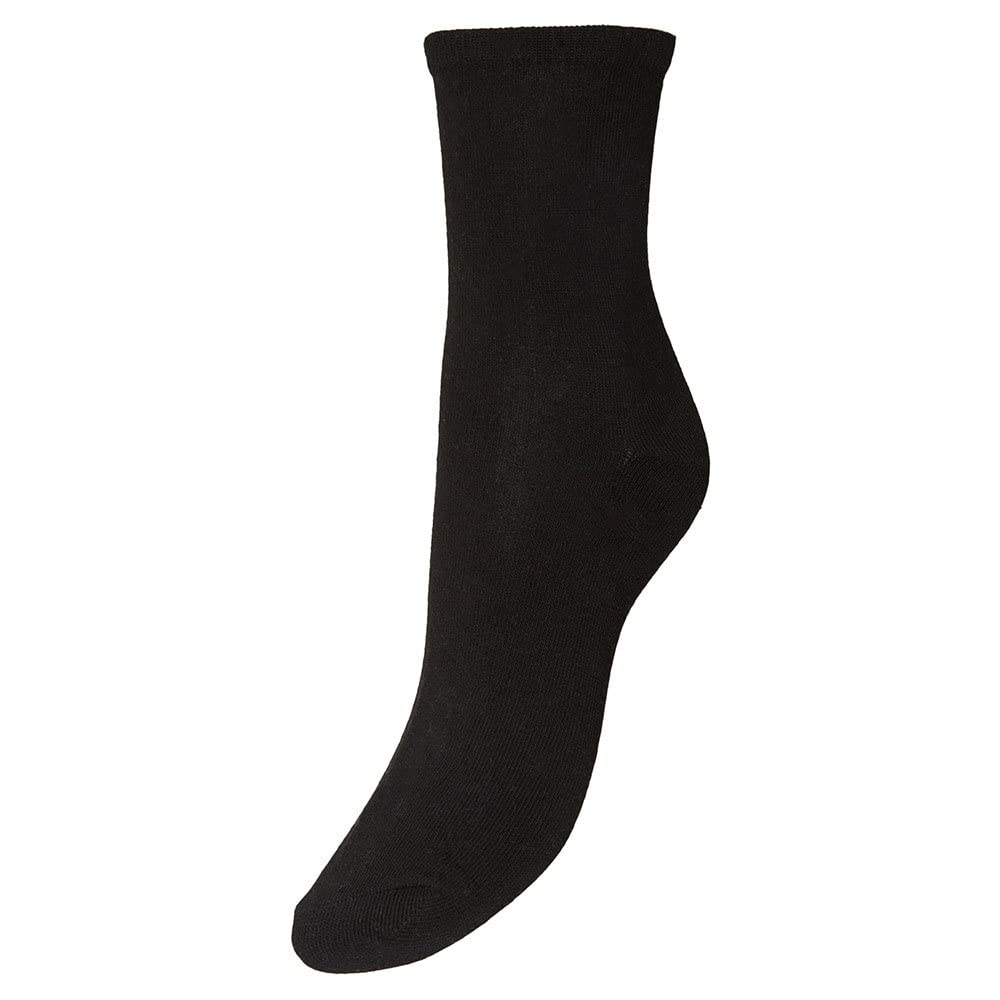 VERO MODA Women's Vmsandra Noos Sock, Black, One Size