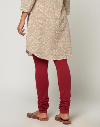 Image of Fabindia Womens Cotton Regular fit Churidar Pants