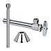 Brasscraft CS400AX C Lavatory Supply Kit Lead-Free, 1/2 by 3/8 by 12-Inch, Chrome