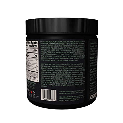Innotech Nutrition Solutions Fermented Plant Protein & Greens Vanilla, Lightly Sweetened - 600 g - Image 5