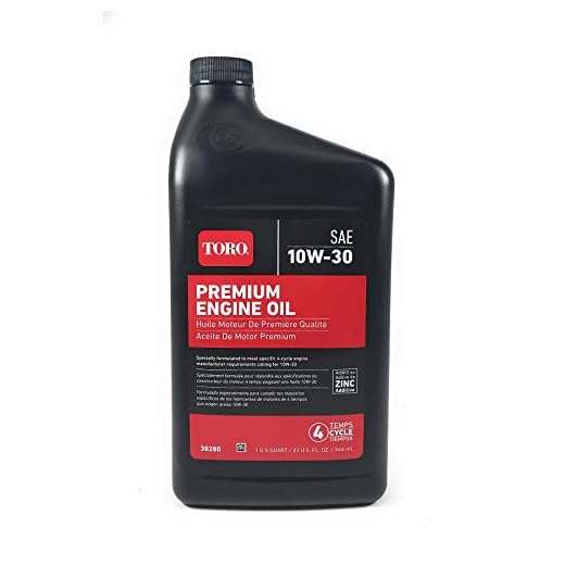 Toro 38280 SAE 10W30 4-Cycle Engine Oil - 32 OZ Bottle