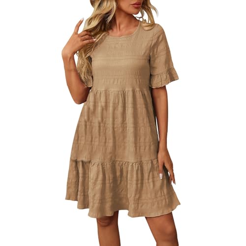Robe d'été en lin ample et légère pour oublier la chaleur