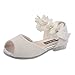 Sommer Sandalen Mary Jane Halbschuhe Kinderschuhe MäDchen Partyschuhe Kleid Schuhe Kinder Hochzeitsschuhe Einzelne Schuhe Weichen Sohle Loafers Tanzschuhe Lederschuhe Sandalen Tanzschuhe