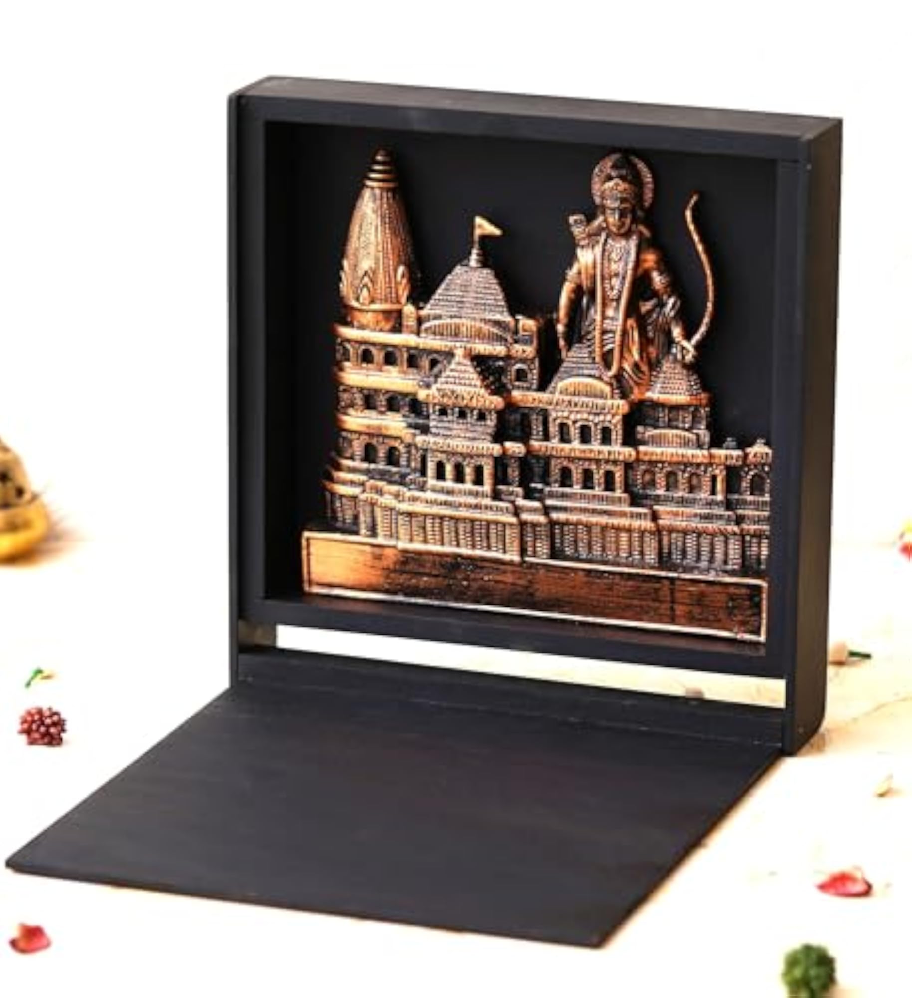 Ram Darbar Mandir with Box for Home Temple Decoration