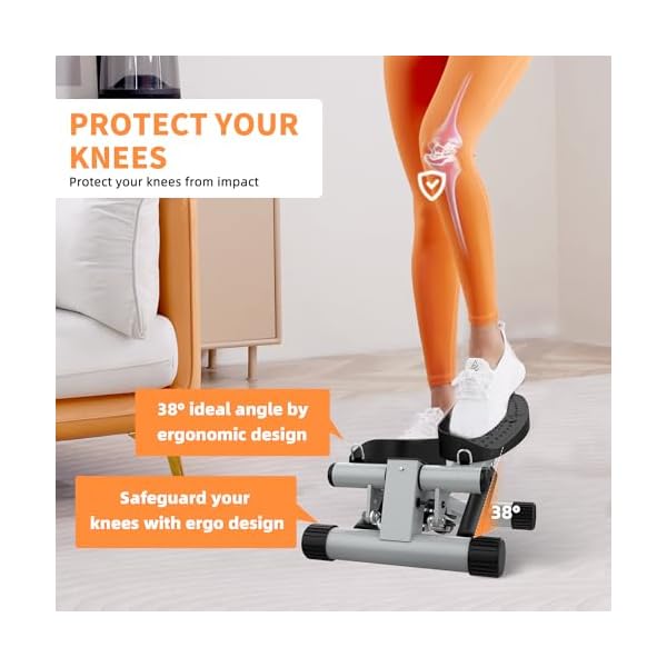 Niceday Stepper with Resistance Bands for Full-Body Home Workout Training 4 Niceday Stepper with Resistance Bands for Full-Body Home Workout Training - Image 4
