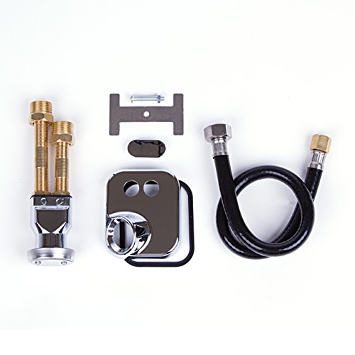 Emark Beauty Shampoo Bowl Replacement Parts Kit W/Diverter Spray Hose And Crystal Faucet Backwash Unit Salon Quality Tlc-116K.77Dh #TOP3