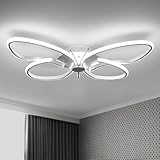 ▶ La source lumineuse du plafonnier Butterfly: le plafonnier utilise des puces LED à économie d'énergie, qui présentent les caractéristiques de faible consommation d'énergie, de luminosité élevée, de couleur douce, de transmission lumineuse uniforme et de faible génération de chaleur. Puissance: 28 W / 42 W, tension: 210-230 V, température de couleur: 3200 K-6500 K (lumière chaude-lumière blanche froide).
