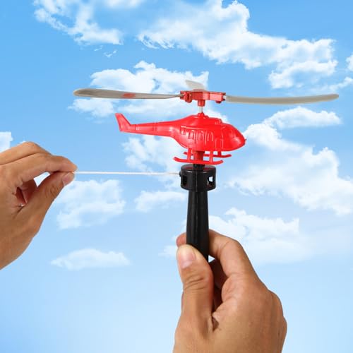 image for VETE 8 Pack Planes Toys Flying Toy Helicopter for Kids Toddlers, 360°