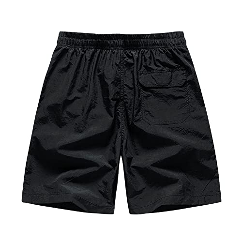 Shorts atléticos para hombre con bolsillos casuales miniatura 4
