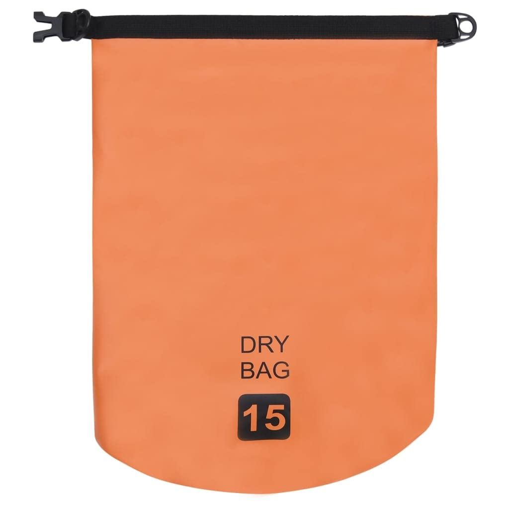 Trockensack mit Reißverschluss Grün L PVC x für Kajak Kanu SUP Boot Wassersport Outdoor Freizeit Sommer Urlaub am Strand und Fluss