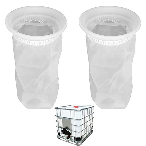 DVECUE IBC Lid Filter Nylon Screen IBC Tote Lid Filter for Water Tank Washable 2 Pieces