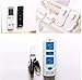 Fiyuer 8 Pcs caja de almacenamiento de control remoto contenedor pared adhesive...