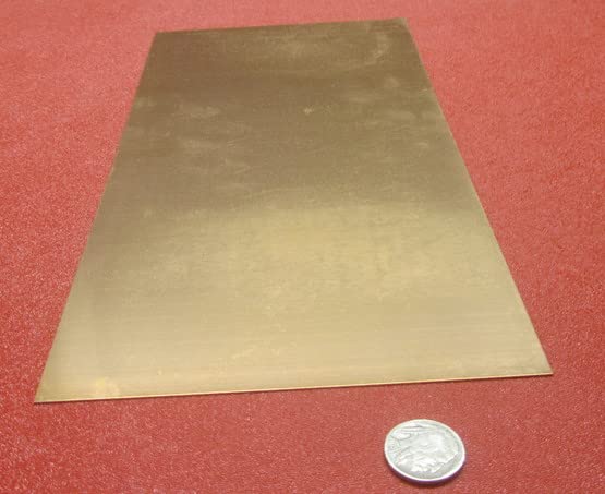 510 Phosphorus Bronze Shim .025inch Thick x 6.0inch Width x 12inch Length (MS-572-21-12)