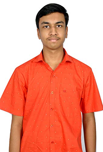 Solid Spread Collar Casual Shirt 