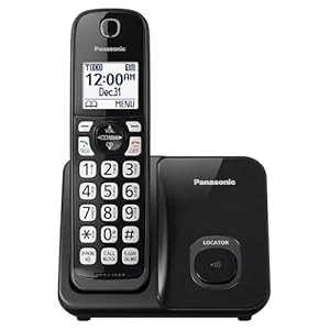 Panasonic Cordless Phone System, Expandable Home Phone with Call Blocking, Bilingual Caller ID and High-Contrast Display…
