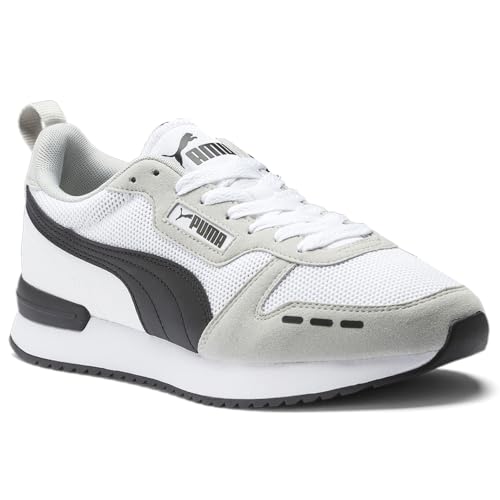 Image of PUMA womens R78 Sneaker, Puma White-gray Violet-puma Black, 4 US