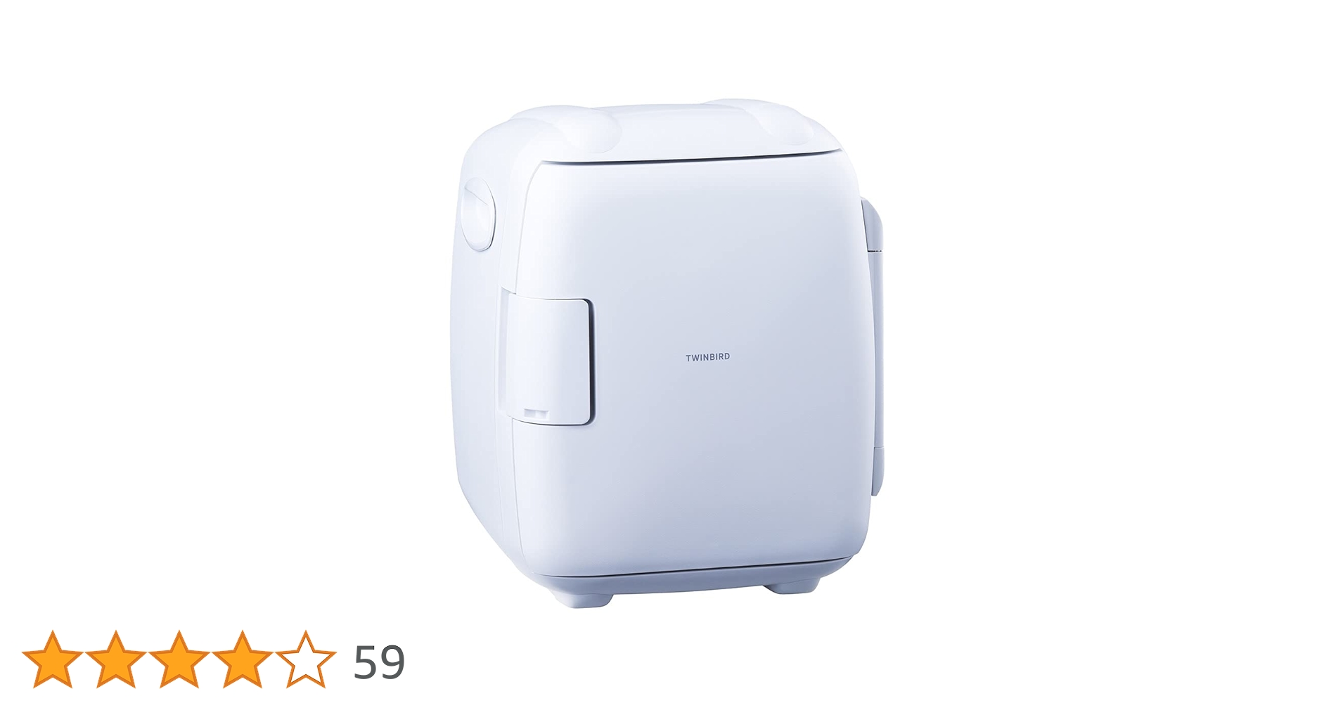 TWINBIRD 保冷　保温　コンパクト冷蔵庫　ツインバード　ミニ ツインバード 【公式】冷温庫 ミニ冷蔵庫 20L 大容量 HR-EB08W | 2