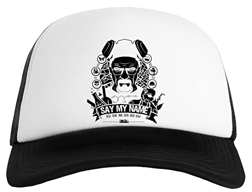 Say My Name Heisenberg Breaking Bad Cooking Gorra Clásica De Béisbol para Hombre y Mujer Unisex Ajustable Snapback Baseball Cap