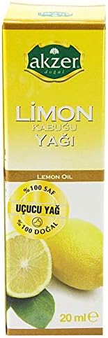 AKZER LİMON KABUĞU YAĞI 20 ML.