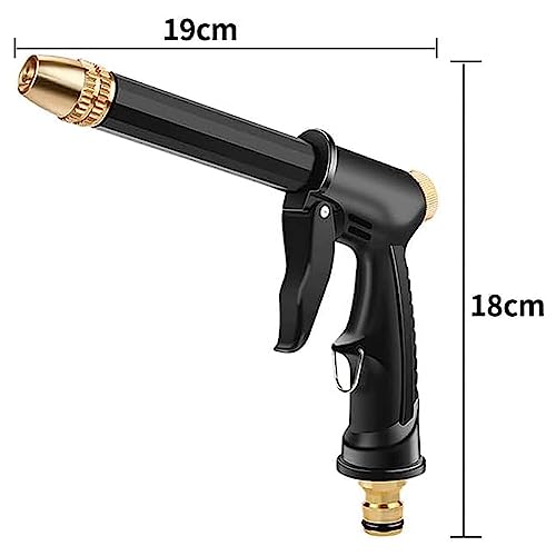 Bico Esguicho Bocal Mangueira Jardim Pistola Jato Alta Pressão Lavagem Carro Limpeza Casa