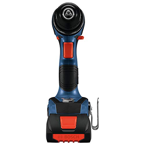 Bosch GSB18V-535CB15-RT 18V Lithium-Ion Brushless 1/2 in. Cordless Hammer Drill Driver Kit (4 Ah) (Renewed)