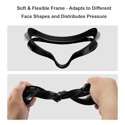 Globular Cluster F3 Q3S Magnetic Facial Interface for Quest 3S,Flexible and Adaptive Frame with Multi-Material Pads,Not Compatible with Quest 3 by Globular Cluster - Image 3