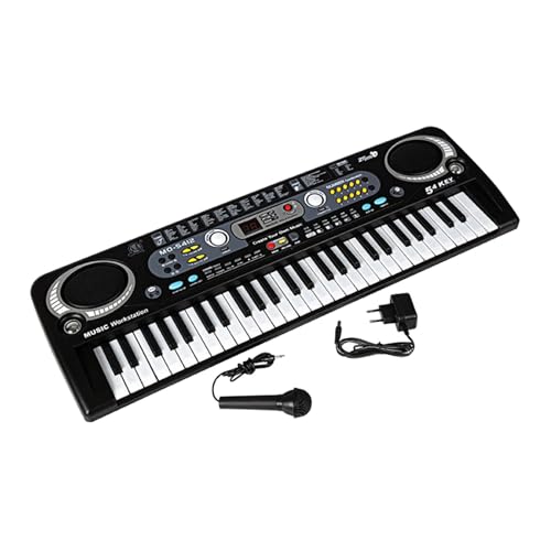 VELURA 54 Key Digital Music Electronic Keyboard Key Board Electric Piano EU Plug|1 Piece Electronic Keyboard| Electronic Keyboards|Musical Instruments & Gear Deal