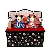 ミッキー&ミニー ひな人形 台付きひな飾り 2024年最新【東京ディズニーリゾート限定】ひな祭り 雛人形 雛祭り 雛飾り おひな様 お雛様 桃の節句 ディズニー グッズ お土産