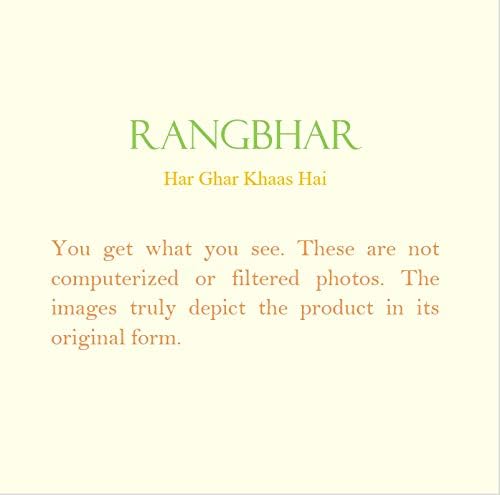 RANGBHAR Handloom Cotton Single Bedsheet Without Pillow Covers, Woven Striped Bedcover, 60 x 90 inch, Red