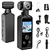 WOWAWOLA 5K HD Body Camera with Audio and Video, Sports Action Camera with 270° Rotatable Lens, Vlogging Camera for Travel, Outdoor Sport, Cycle, Clip and 64GB TF Card Included