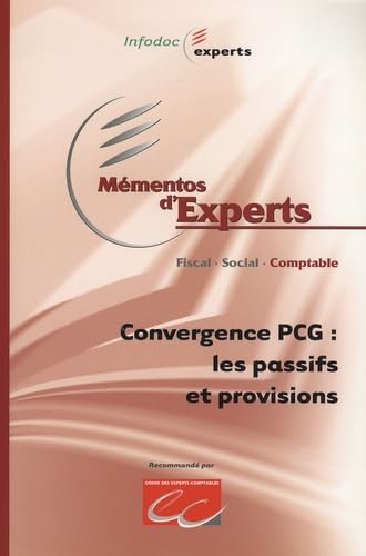 Convergence PCG : les passifs et provisions