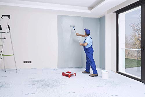 Koruser Temporary Floor Protection 36’’ X 100’ - Anti Slip, Easily Applied Save Your Time - 100% Paint Proof – Reusable Material,Coverage Of 300 Sqft! #TOP1