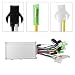 Dilwe Controlador Sin Escobillas de E-Bike 36V / 48V 350W Controlador de...