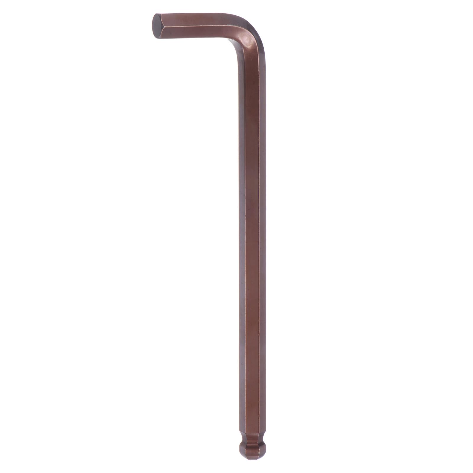 HARFINGTON Ball End Hex Key Wrench 14mm S2 Steel L-Shape Extra Long Arm Hexagon Metric Wrenches Repairing Tool for Home Repair, Red