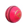 CW Pack of 12 Special Test Pink Leather 4 Cut Piece Cricket Ball in Training/Practice/Men's Sports 156 gm Ball