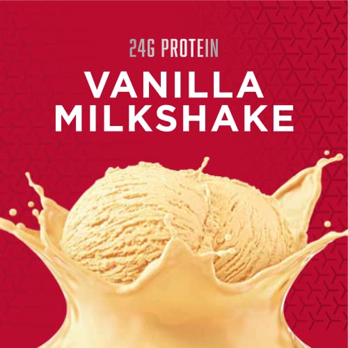 Image of BSN SYNTHA-6 EDGE Protein Powder, Vanilla Flavored Powder with Hydrolyzed Whey, Micellar Casein, for Muscle Gain, Low Sugar, 24g Protein, Vanilla Milkshake, 48 Servings, 4.01 Pound (Pack of 1)