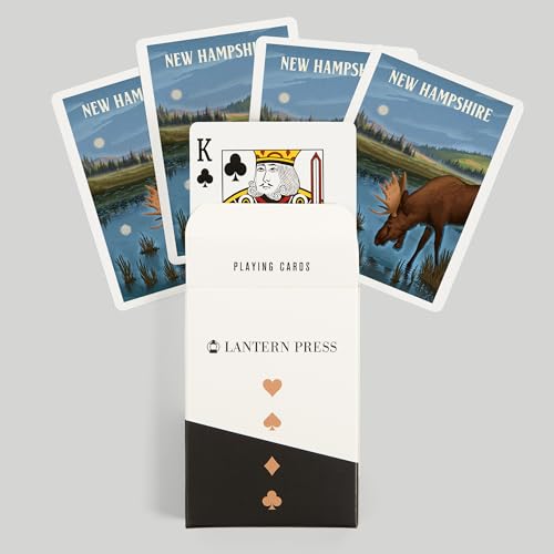 Lantern Press Baraja de Cartas Póker 52 Cartas miniatura 6