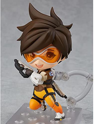 Pluvo Anime Figure Tracer Movable Q Nendoroid Action Figure，Game Heroes Figure 10Cm Boxes #TOP3